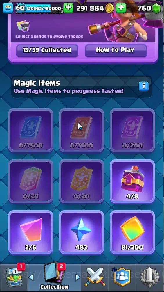 Clash Royale Accounts Lv 60|Trophy 11203|KTL 15|Limited Skin|Card 121|4 image 8