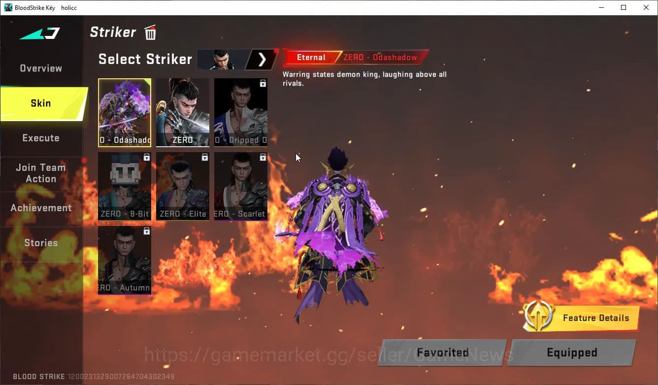 Blood Strike Accounts ASIA|ETERNAL Zero-Oda+MELE DualBlades+Collab 7DS A image 18