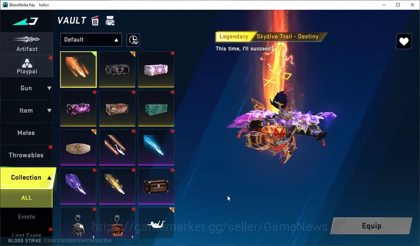 Blood Strike Accounts ASIA|ETERNAL Zero-Oda+MELE DualBlades+Collab 7DS A image 3