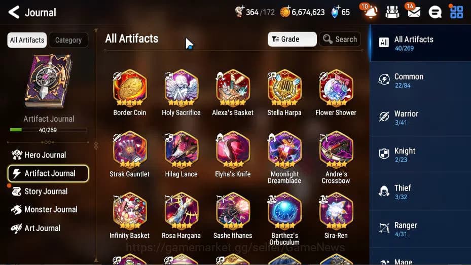 Epic Seven Accounts GLOBAL Unverif|New Era|3 ML(Salome, DK Sharun, FCe image 19
