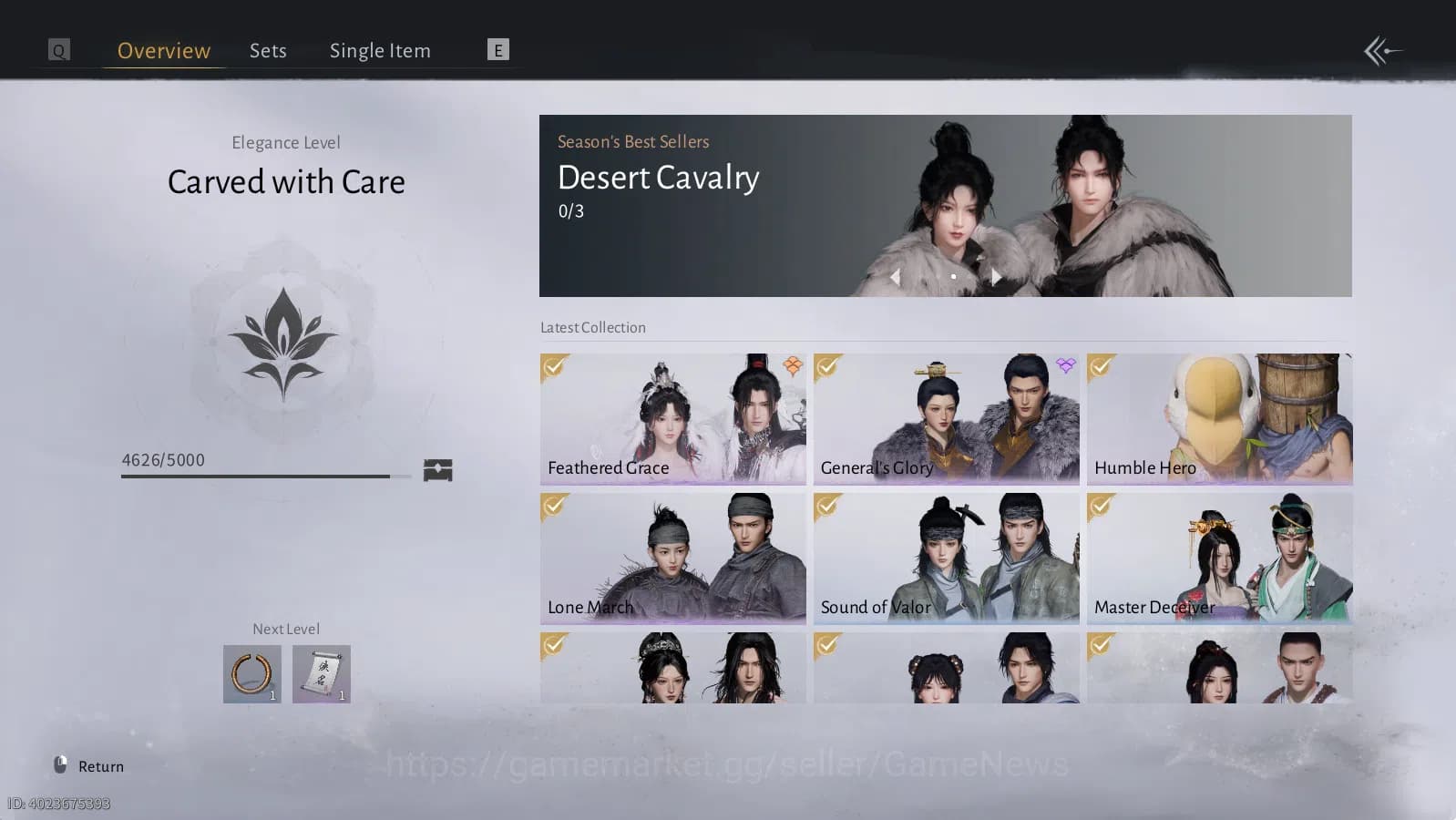 Where Winds Meet Accounts GLOBAL|Lv 85|GS 22k| Legend Mode | Limited Feather image 10