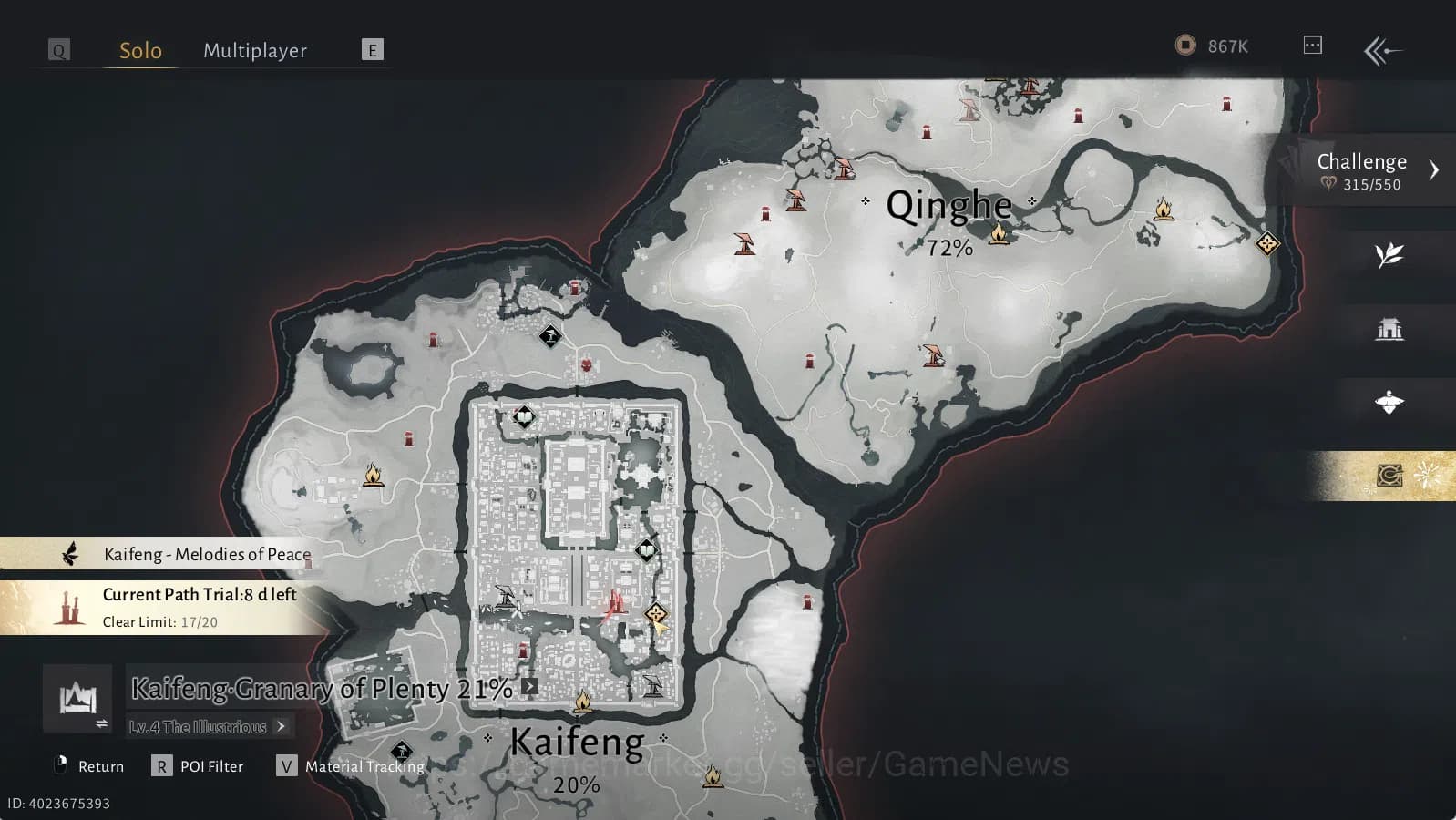 Where Winds Meet Accounts GLOBAL|Lv 85|GS 22k| Legend Mode | Limited Feather image 18