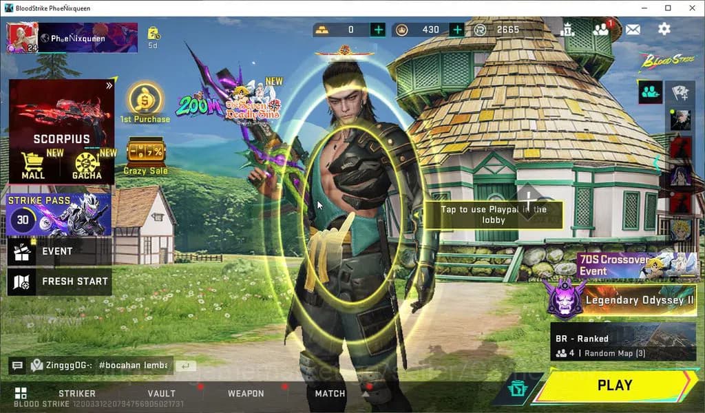 Blood Strike Accounts ASIA|Collab 7DS Karl98-Merlit,QBZ95-Darkness+1 ULT image 1