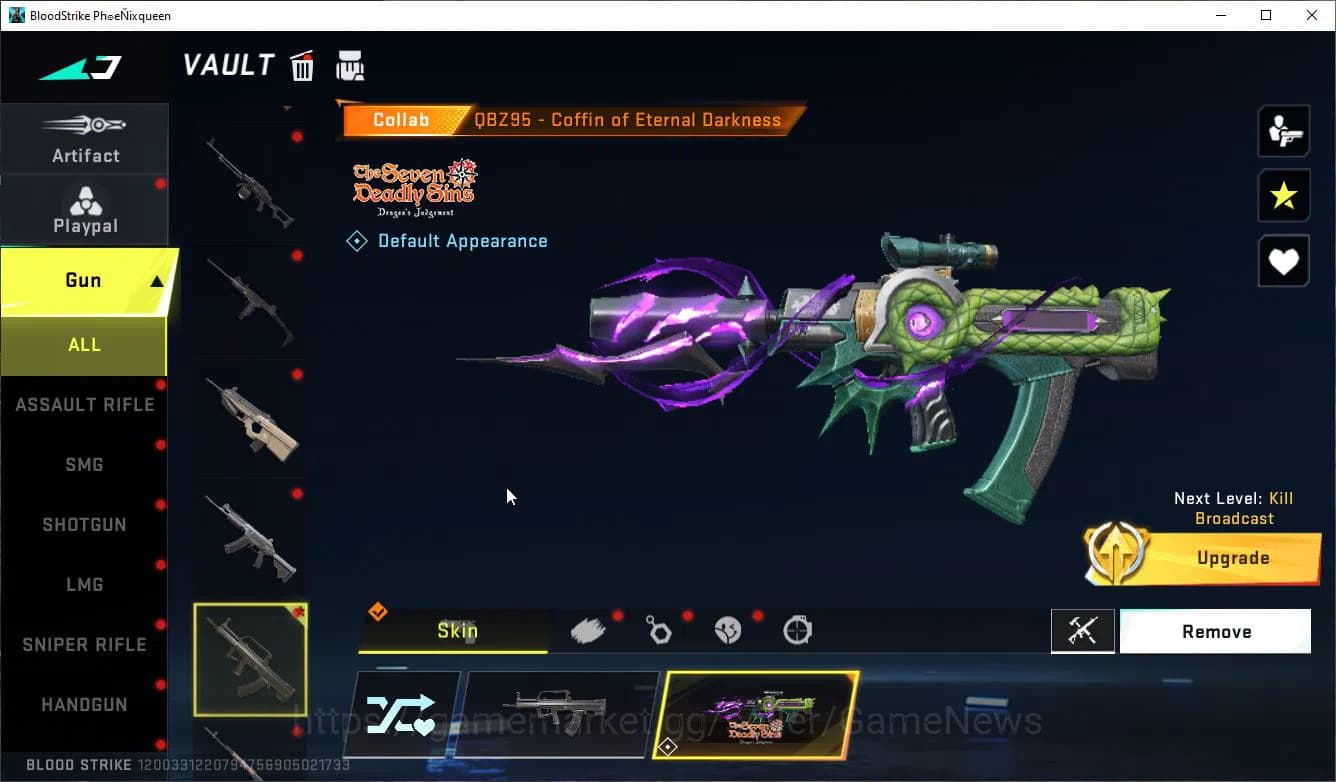 Blood Strike Accounts ASIA|Collab 7DS Karl98-Merlit,QBZ95-Darkness+1 ULT image 10