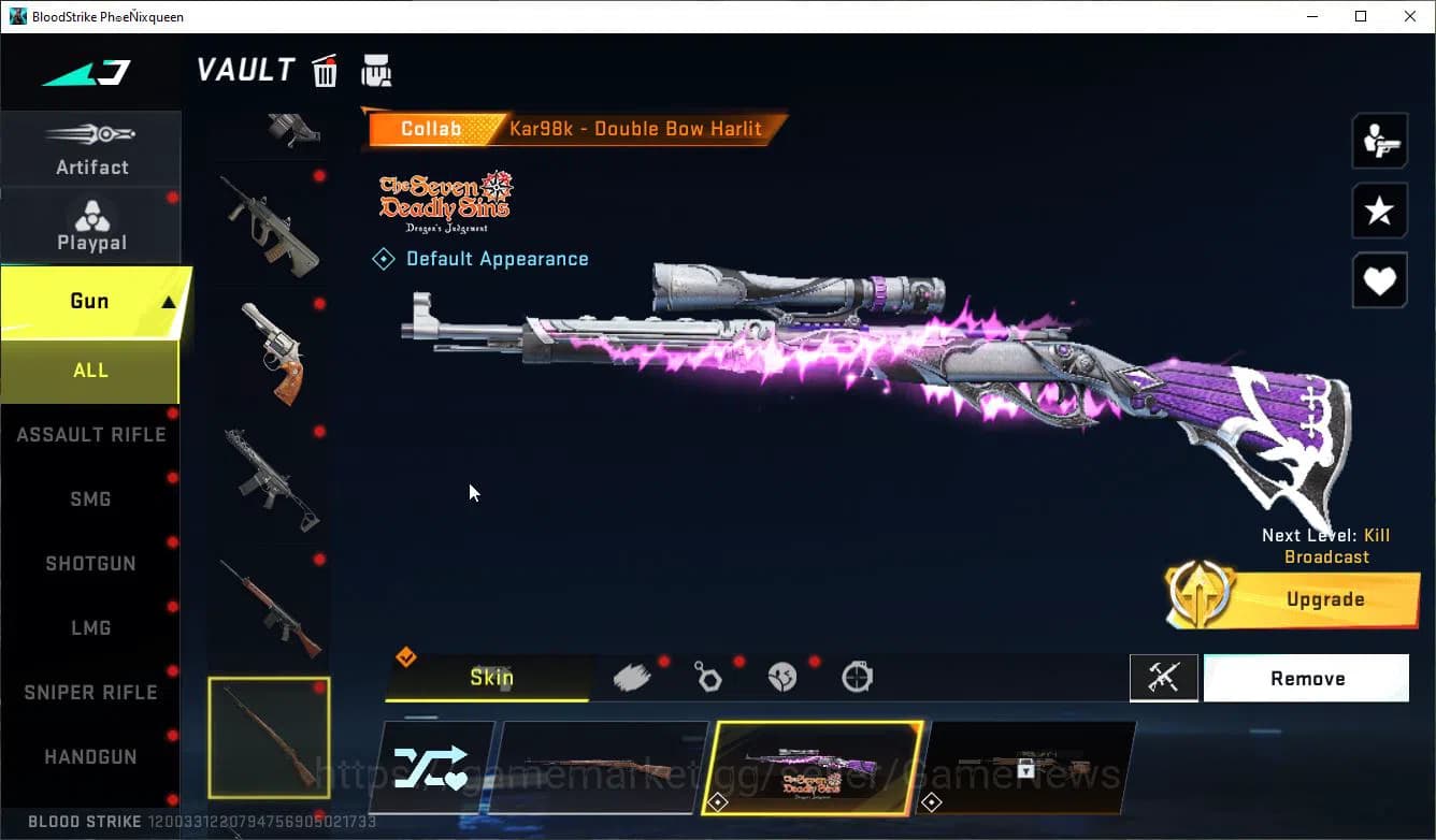 Blood Strike Accounts ASIA|Collab 7DS Karl98-Merlit,QBZ95-Darkness+1 ULT image 11
