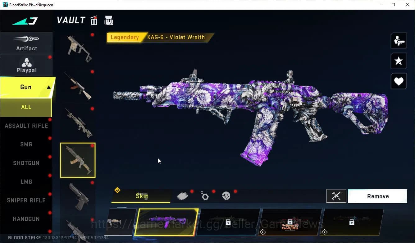 Blood Strike Accounts ASIA|Collab 7DS Karl98-Merlit,QBZ95-Darkness+1 ULT image 8