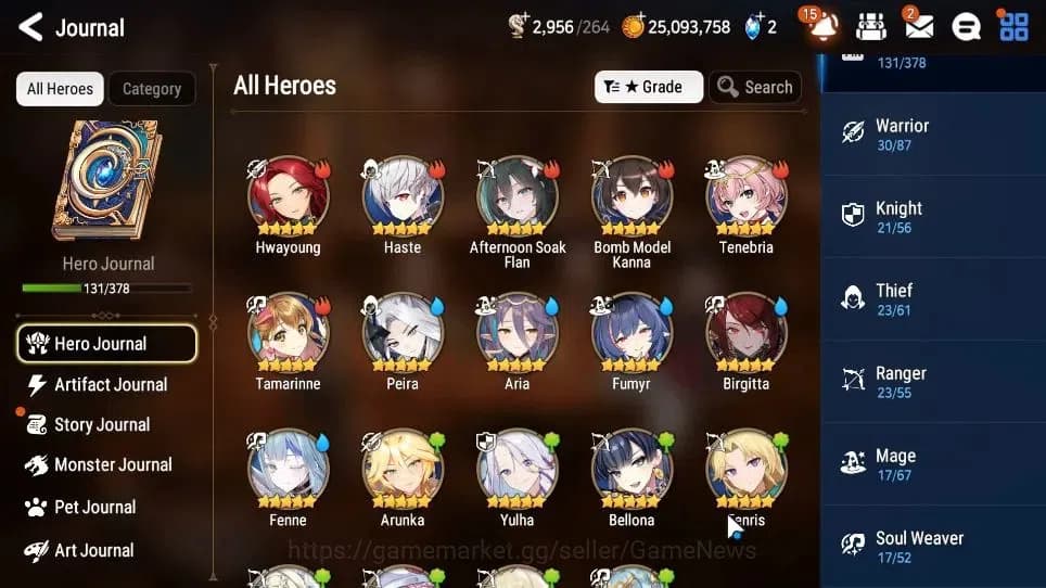 Epic Seven Accounts GLOBAL Unverif|10 ML(Salome,Belian,LH Cermia,Etc)+ image 7