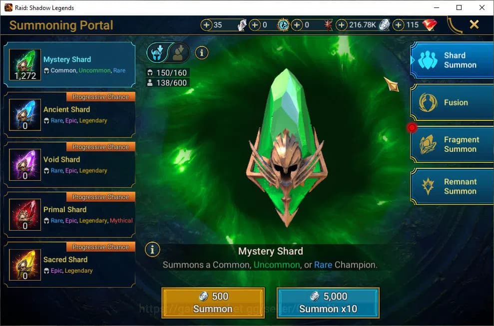 Raid: Shadow Legends Accounts Lv31 551K Power|1 Mythic(Galathir)|19 Legendary(Gn image 10