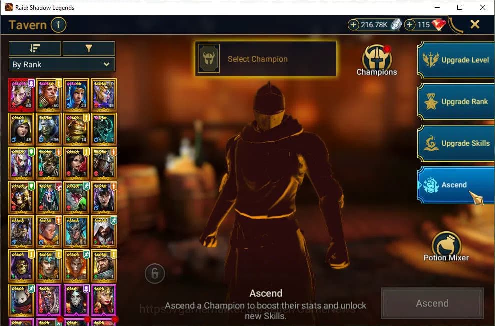 Raid: Shadow Legends Accounts Lv31 551K Power|1 Mythic(Galathir)|19 Legendary(Gn image 11