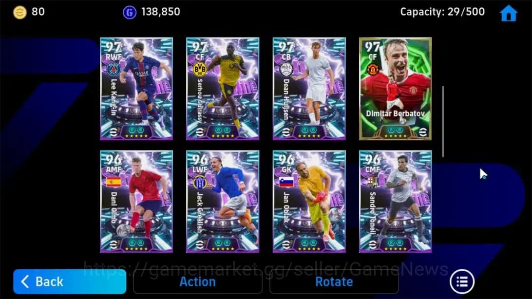 eFootball Accounts Android|Jan Koller Poacher,Hugo Ekitike,Wayne Roon image 5