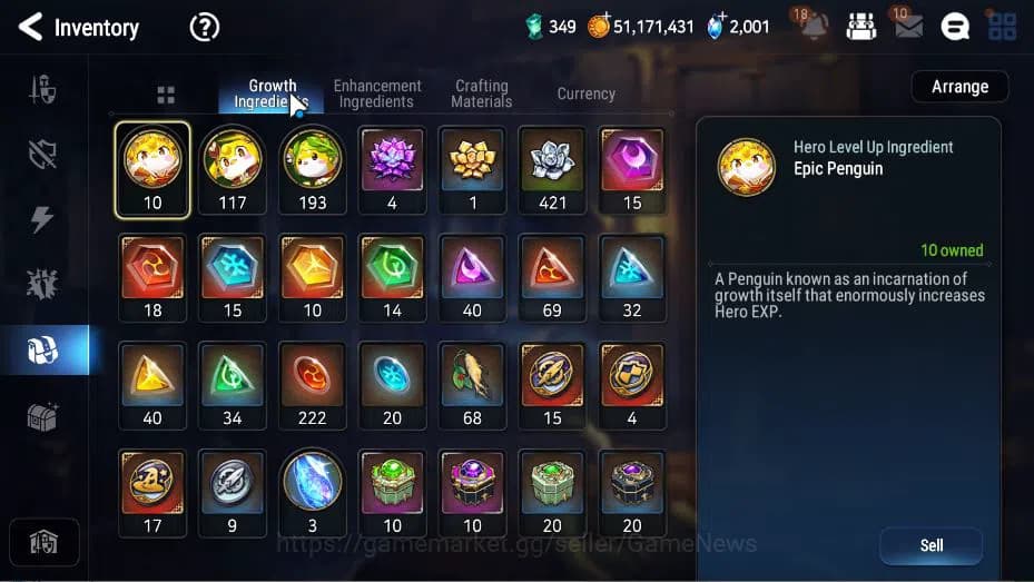 Epic Seven Accounts GLOBAL Unverif|New Era|6 ML(NM Luna, EIlynav, SE C image 4