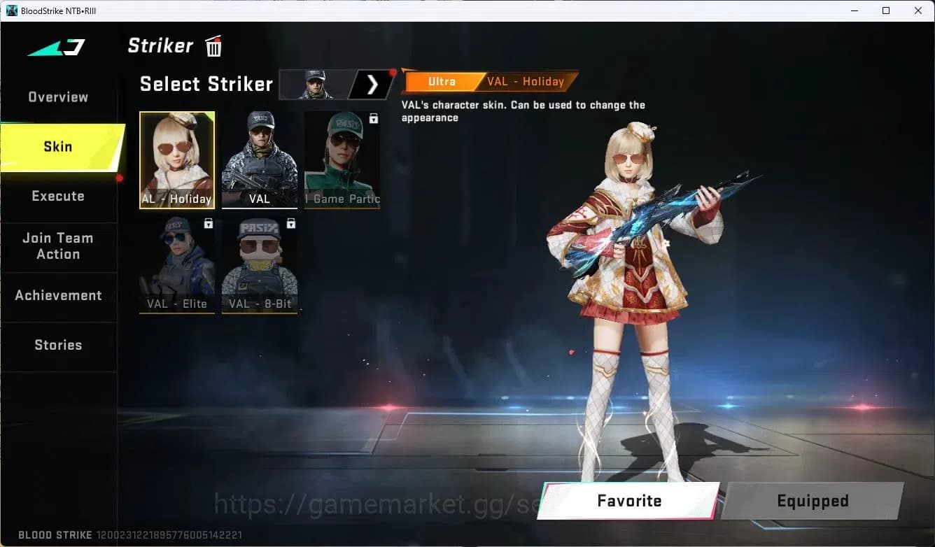 Blood Strike Accounts ASIA|MELE,B FLY KNIFE|COLLAB,MP7,RPK,AR97|COLLAB,A image 3