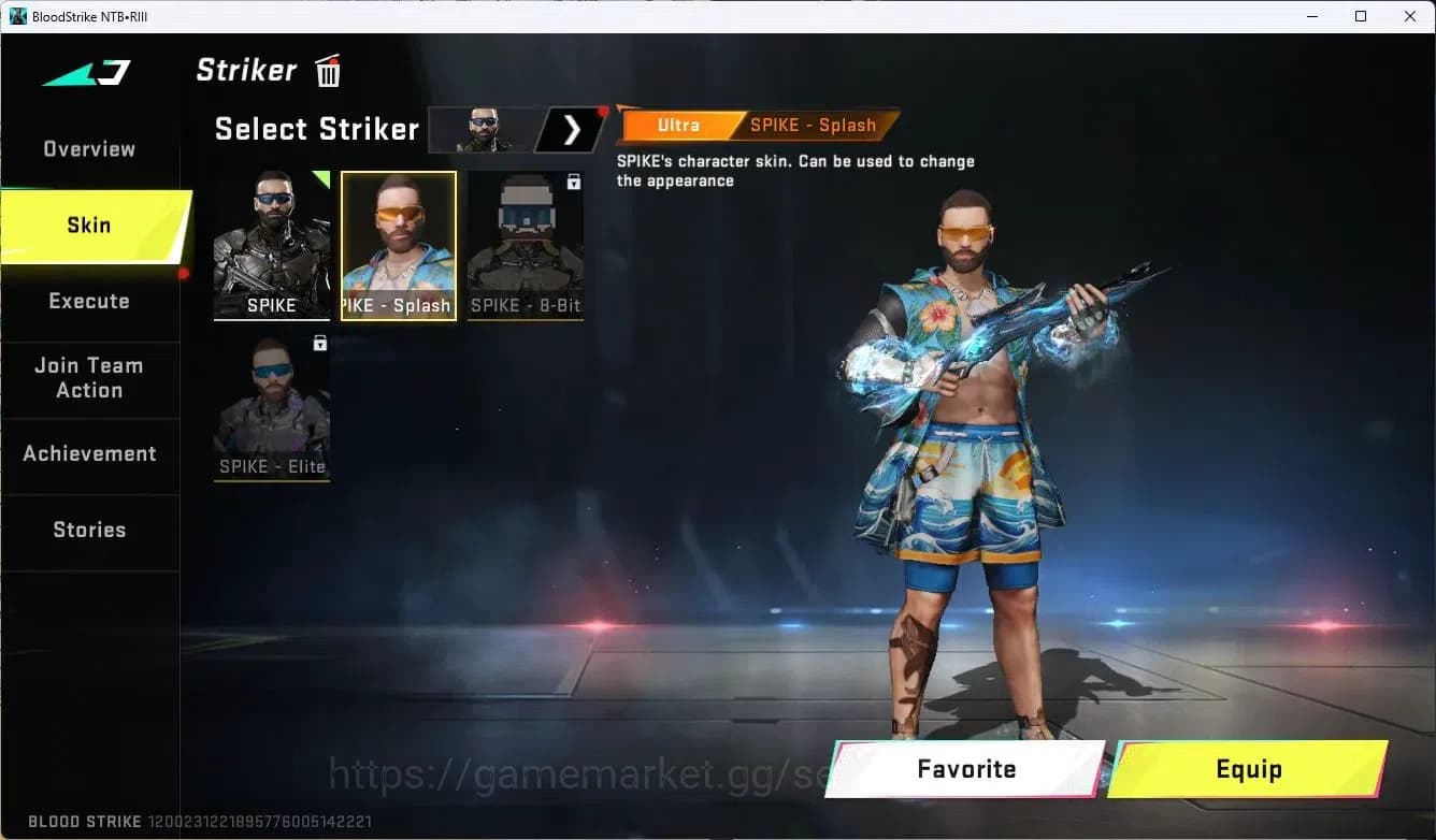 Blood Strike Accounts ASIA|MELE,B FLY KNIFE|COLLAB,MP7,RPK,AR97|COLLAB,A image 4