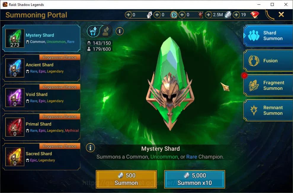 Raid: Shadow Legends Accounts Lv6 581K Power|1 Mythic(Siegfrund)|23 Legend(Ninja image 8