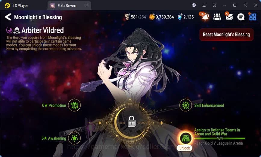 Epic Seven Accounts Global Unverif | 4ML | Vildred | Tieria | Lilibet image 3