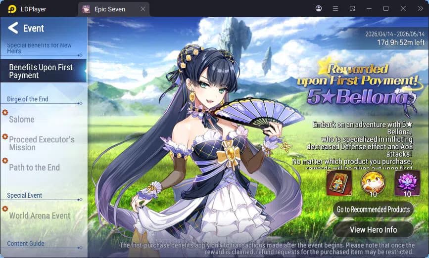 Epic Seven Accounts Global Unverif | 4ML | Vildred | Tieria | Lilibet image 6