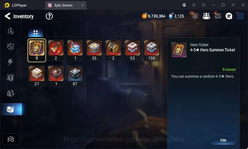 Epic Seven Accounts Global Unverif | 4ML | Vildred | Tieria | Lilibet image 8