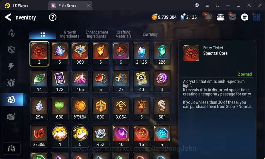 Epic Seven Accounts Global Unverif | 4ML | Vildred | Tieria | Lilibet image 9