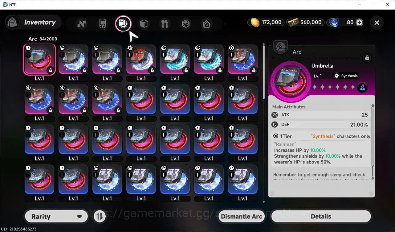 Neverness to Everness Accounts Global NA|HL 3|1 SSR Limited Nanally + Selector On image 6
