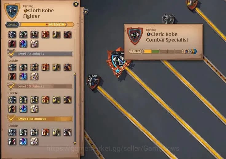Albion Online Accounts ASIA|68,6M Total Fame|Cursed Staff Lv 102|ReadyPVP image 11