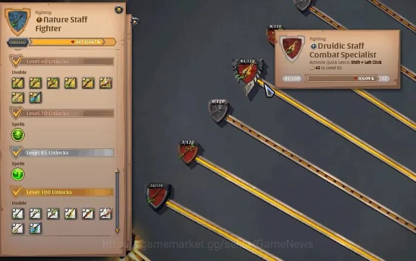 Albion Online Accounts ASIA|68,6M Total Fame|Cursed Staff Lv 102|ReadyPVP image 5