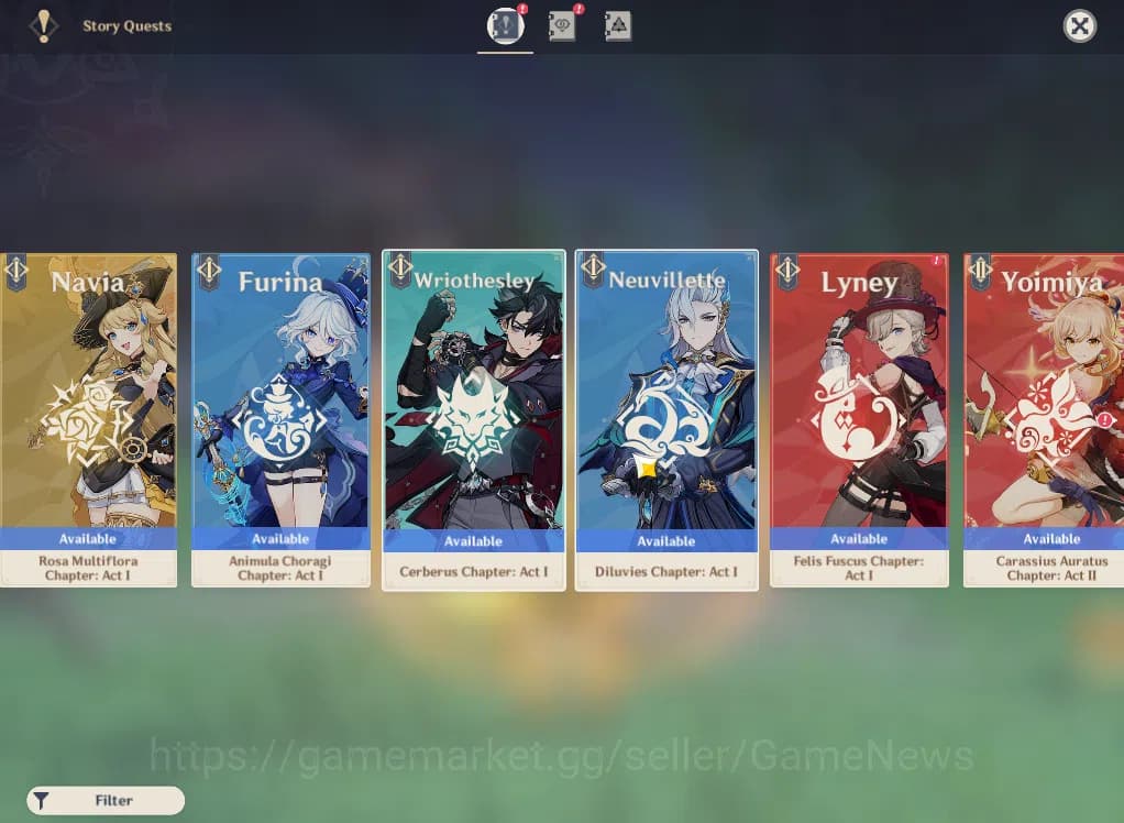 Genshin Impact Accounts ASIA|AR 55|6 Limited+3(*5Weapon)|FurinaC1,Linnea,R image 13