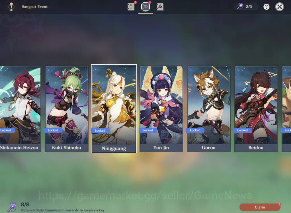 Genshin Impact Accounts ASIA|AR 55|6 Limited+3(*5Weapon)|FurinaC1,Linnea,R image 16