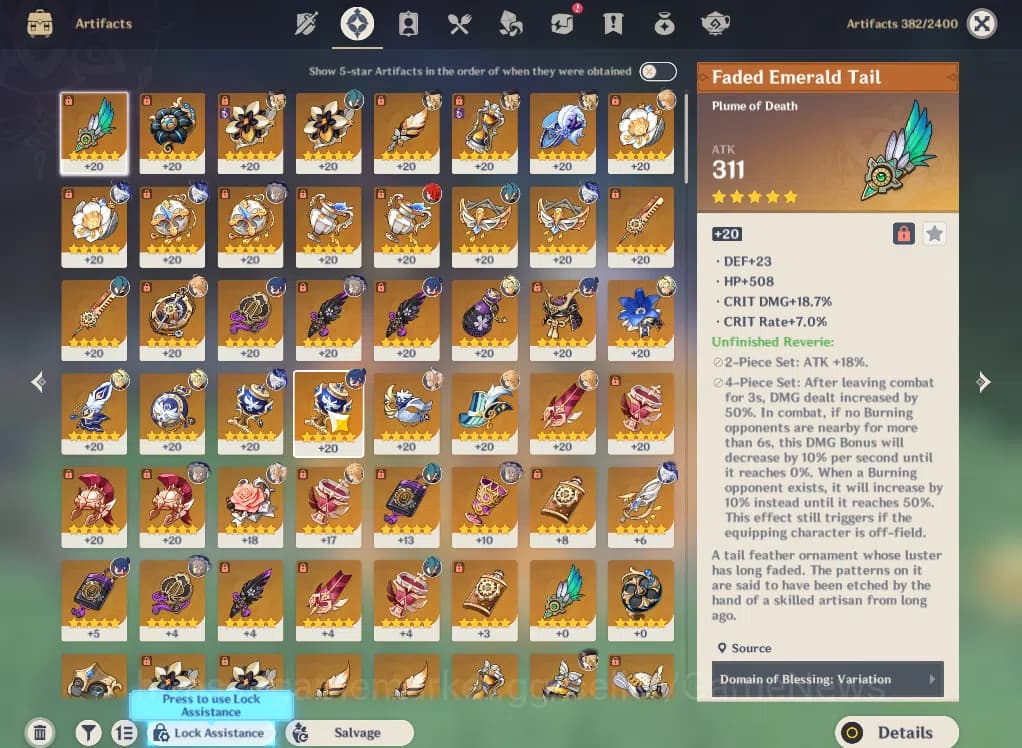 Genshin Impact Accounts ASIA|AR 55|6 Limited+3(*5Weapon)|FurinaC1,Linnea,R image 6