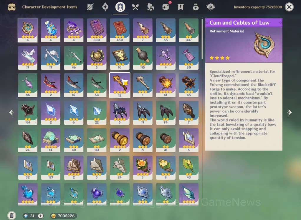 Genshin Impact Accounts ASIA|AR 55|6 Limited+3(*5Weapon)|FurinaC1,Linnea,R image 7