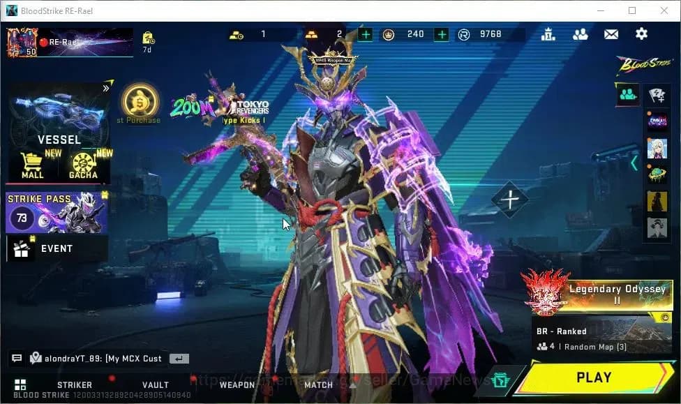Blood Strike Accounts ASIA|ETERNAL ZERO-Oda|15 ULTRA[NOVA,JET,UMP45,P90, image 1