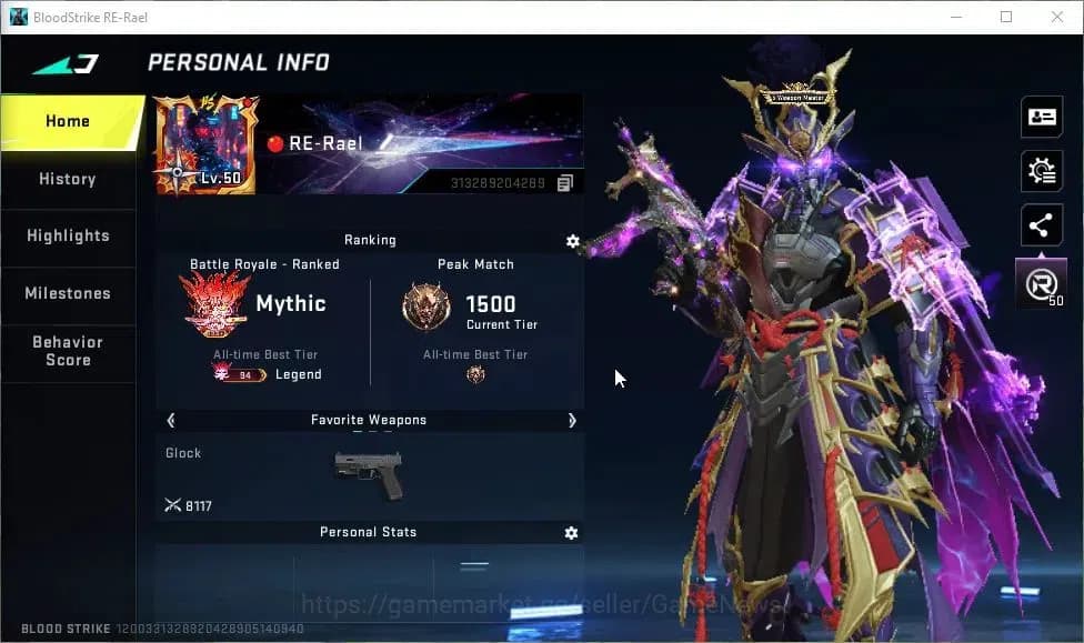 Blood Strike Accounts ASIA|ETERNAL ZERO-Oda|15 ULTRA[NOVA,JET,UMP45,P90, image 2