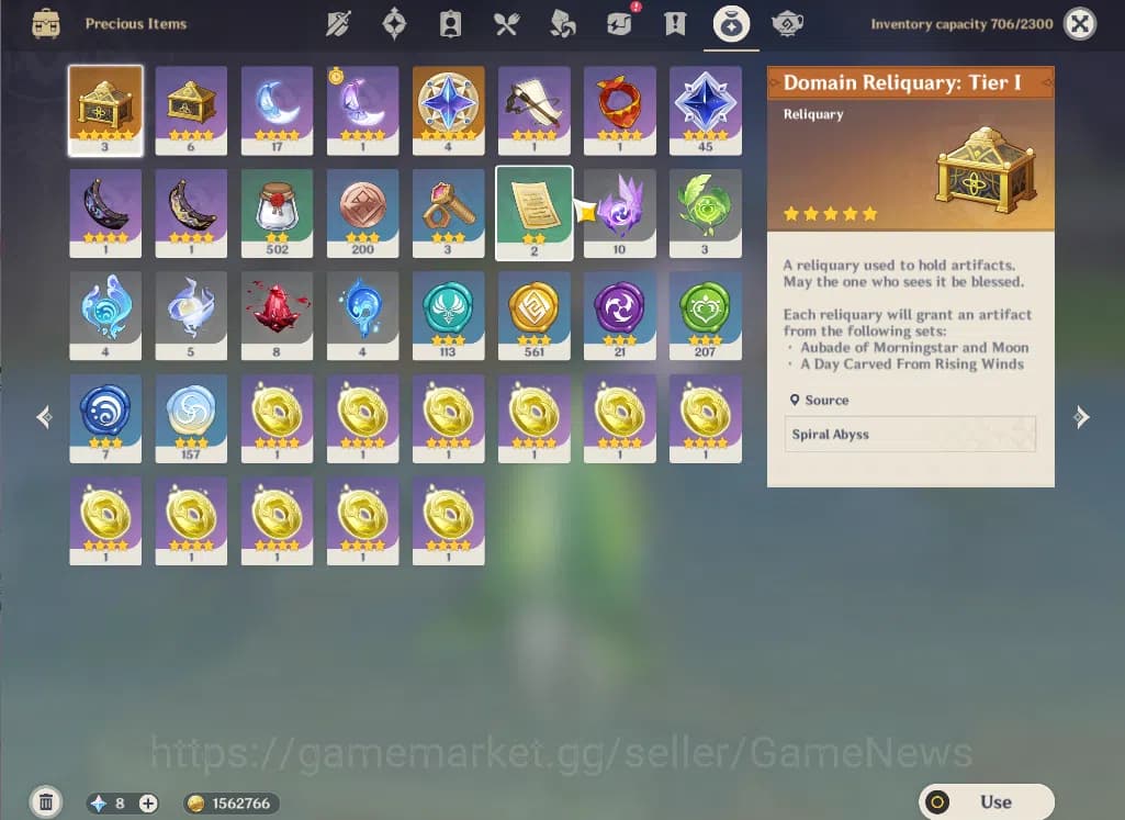 Genshin Impact Accounts ASIA|AR 56|8 Limited+4(*5WEP)|(Nefer,Furina)+Sign, image 11