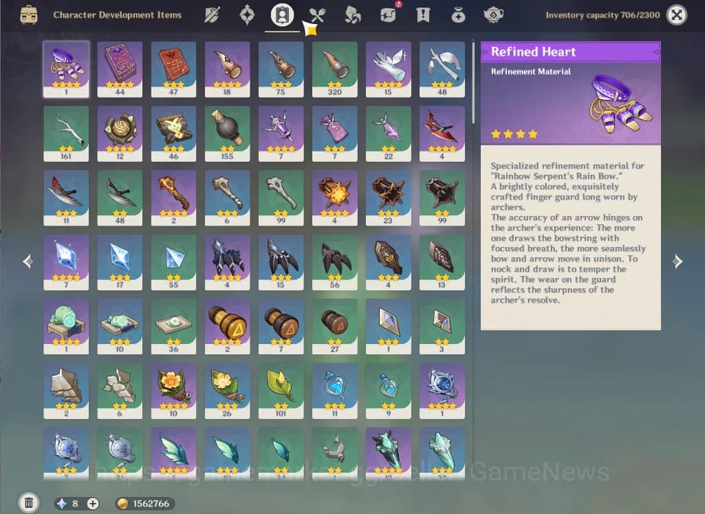 Genshin Impact Accounts ASIA|AR 56|8 Limited+4(*5WEP)|(Nefer,Furina)+Sign, image 14