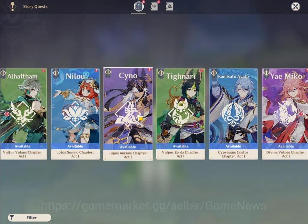 Genshin Impact Accounts ASIA|AR 56|8 Limited+4(*5WEP)|(Nefer,Furina)+Sign, image 4