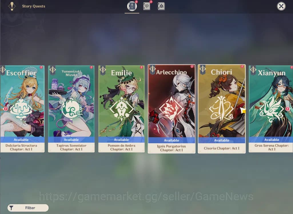 Genshin Impact Accounts ASIA|AR 56|8 Limited+4(*5WEP)|(Nefer,Furina)+Sign, image 6
