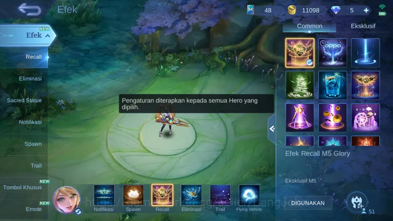 Mobile Legends: Bang Bang Accounts GLOBAL Hero 51 Skin 83 | Prime Granger | Covenant image 10