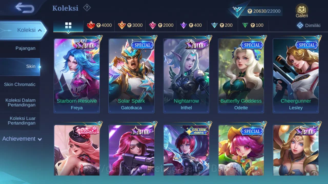 Mobile Legends: Bang Bang Accounts GLOBAL Hero 51 Skin 83 | Prime Granger | Covenant image 6