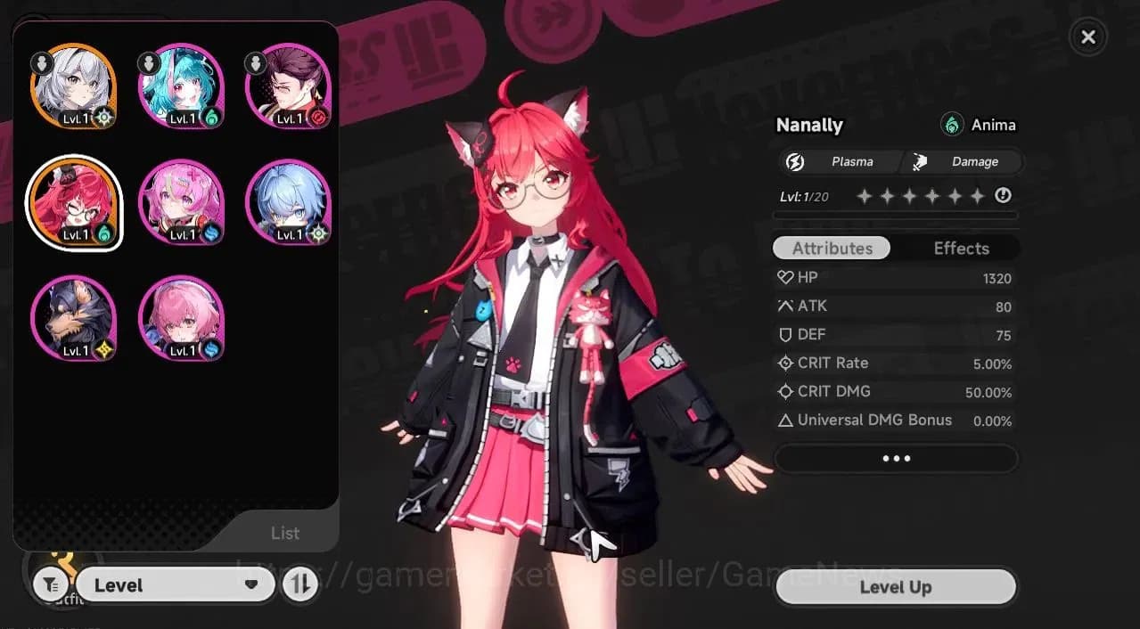 Neverness to Everness Accounts GLOBAL SEA|HL 3|1 SSR Limited Nanally |6 SR [Mint, image 1