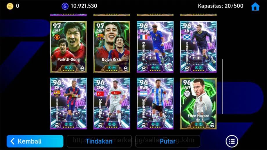 eFootball Accounts Power 3176 | Pes Adriano, dennis berkamp epic, ne image 4