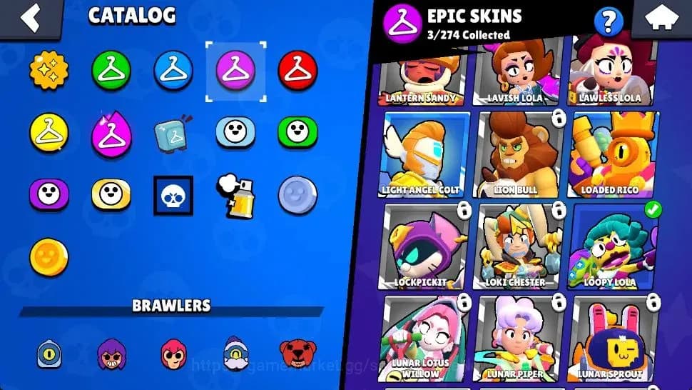 Brawl Stars Accounts 1000 Trophy|3400 Bling |14 Brawlers 2 Max Lv|3 Epi image 12