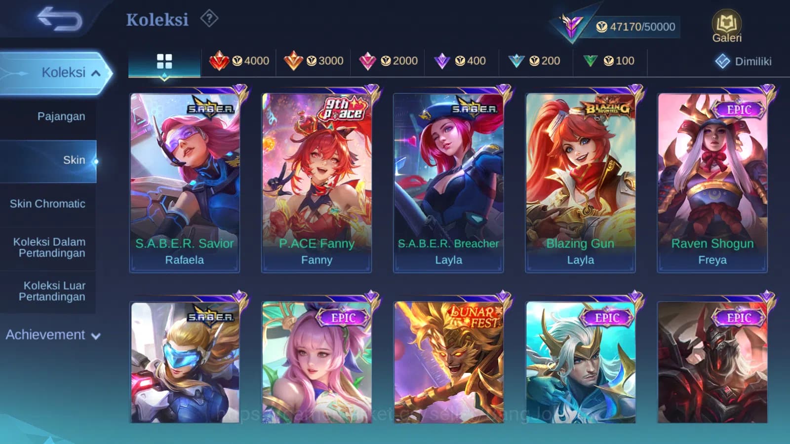 Mobile Legends: Bang Bang Accounts Hero 78 | Skin 194 | Luckybox Johnson | Annual Hay image 4