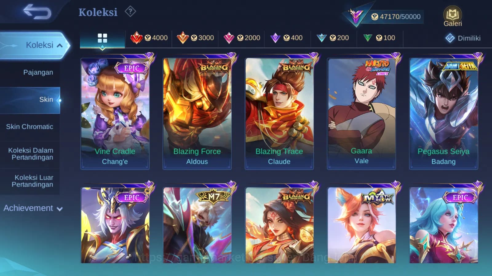 Mobile Legends: Bang Bang Accounts Hero 78 | Skin 194 | Luckybox Johnson | Annual Hay image 8