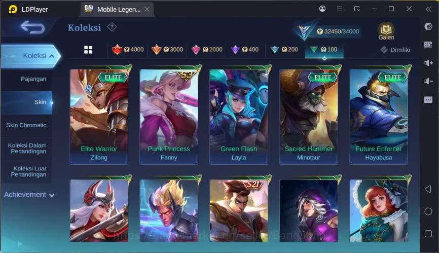 Mobile Legends: Bang Bang Accounts GLOBAL|Hero 100|Skin 162|Kof Karina,TRF Roger,Ligh image 10
