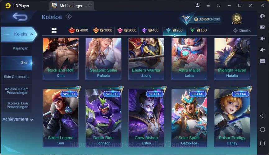 Mobile Legends: Bang Bang Accounts GLOBAL|Hero 100|Skin 162|Kof Karina,TRF Roger,Ligh image 16