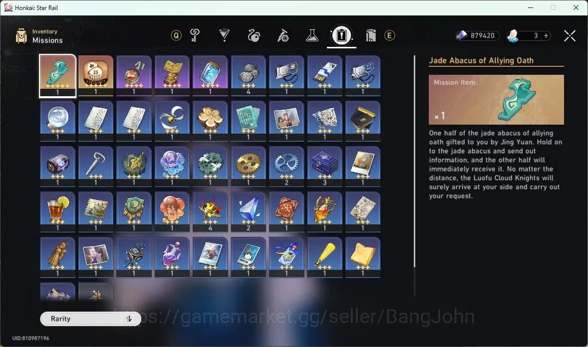 Honkai Star Rail Accounts ASIA | TL 70 | Castorice, Hyacine, Blade, Robin, D image 3