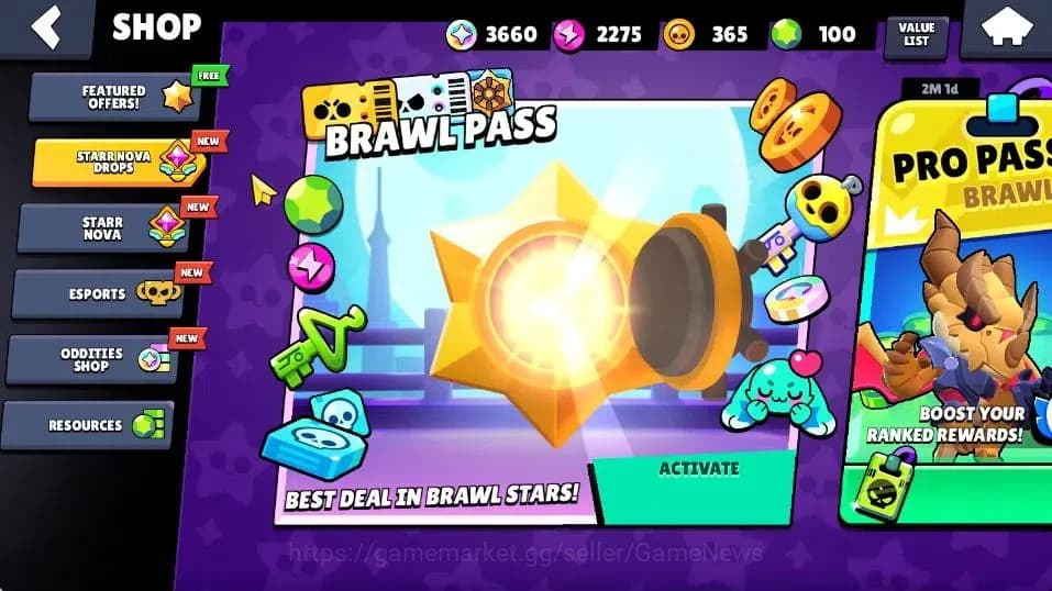 Brawl Stars Accounts 1009 Trophy, 15 Brawlers, 2 Max Lvl. Has 2 Epic Sk image 7