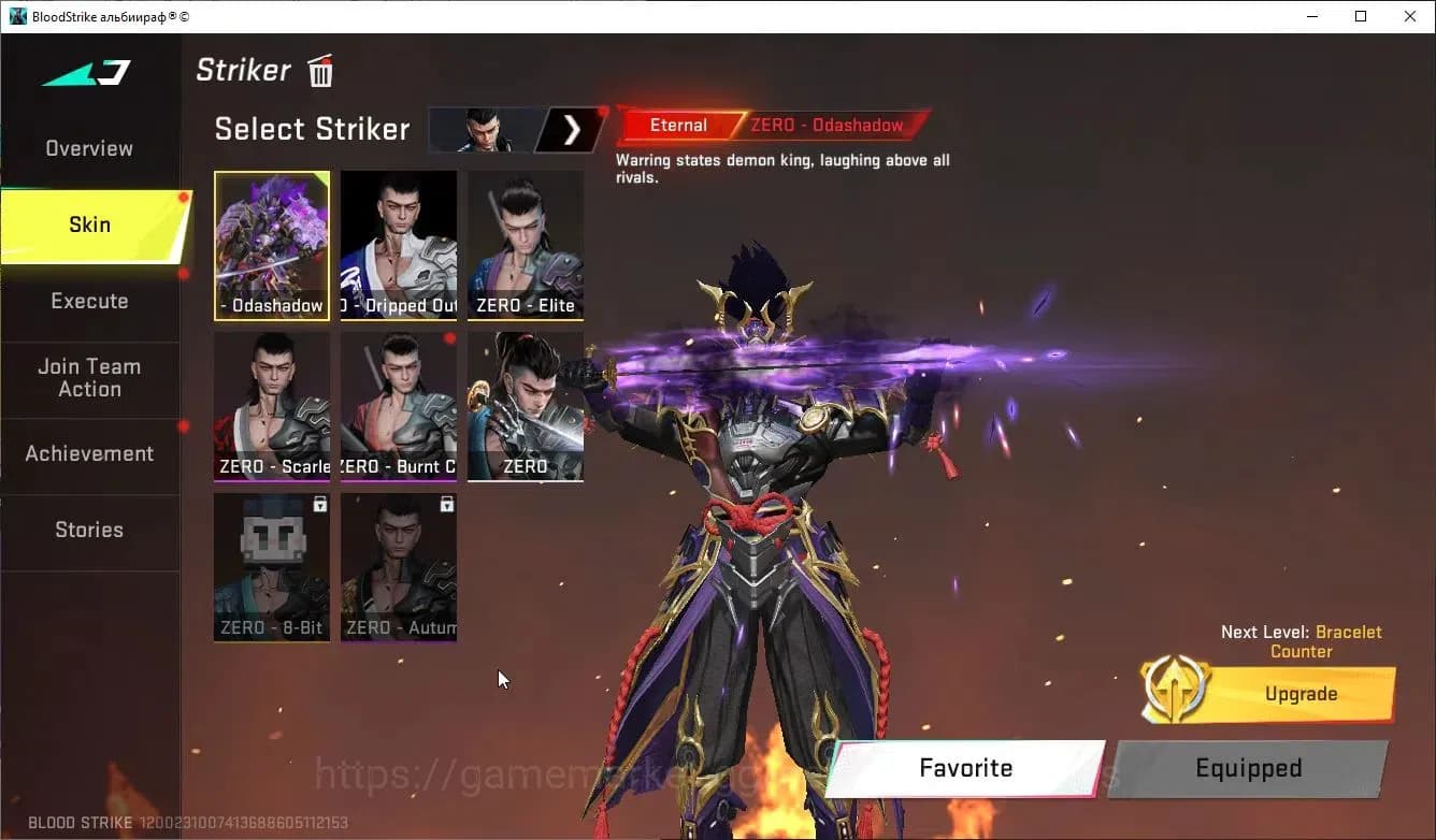 Blood Strike Accounts ASIA|Eternal Zero|14 ULTRA[Ran,Emma,Hank,Origin-12 image 3
