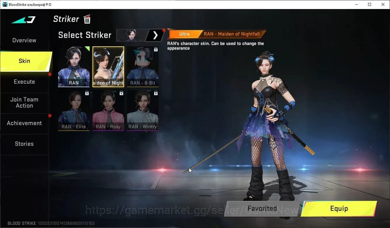 Blood Strike Accounts ASIA|Eternal Zero|14 ULTRA[Ran,Emma,Hank,Origin-12 image 4