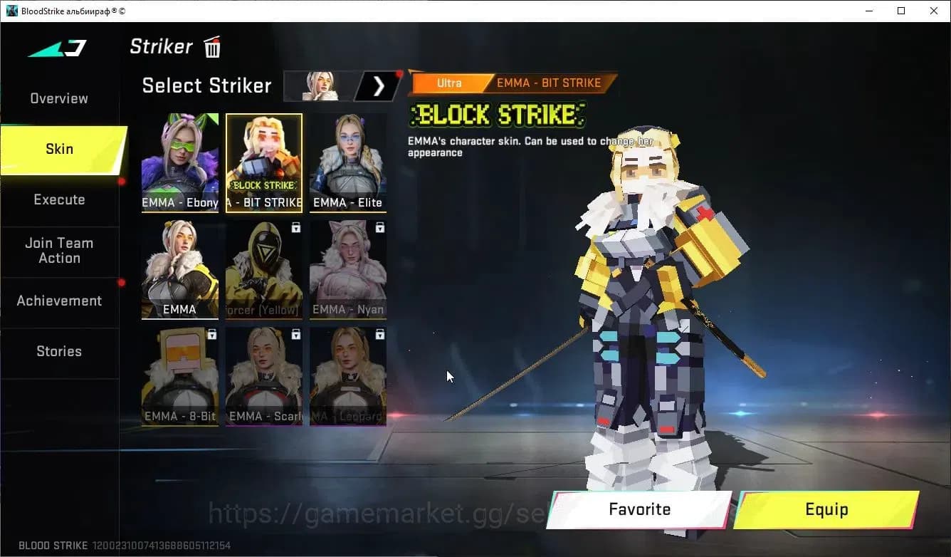 Blood Strike Accounts ASIA|Eternal Zero|14 ULTRA[Ran,Emma,Hank,Origin-12 image 6