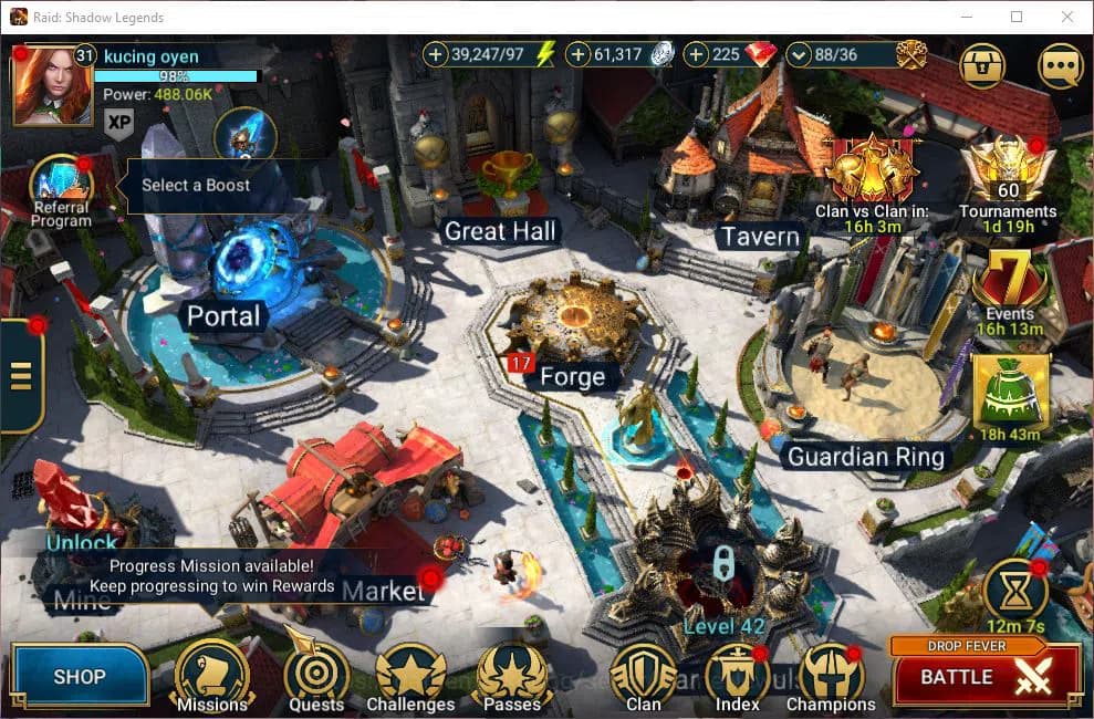 Raid: Shadow Legends Accounts Lv31|488K Power|Starter|12 Legendary (Artax,Ninja, image 1